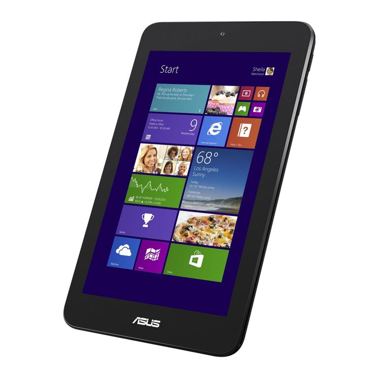 Asus VivoTab Note 8 M80T User manual Asus VivoTab Note 8 M80T User manual