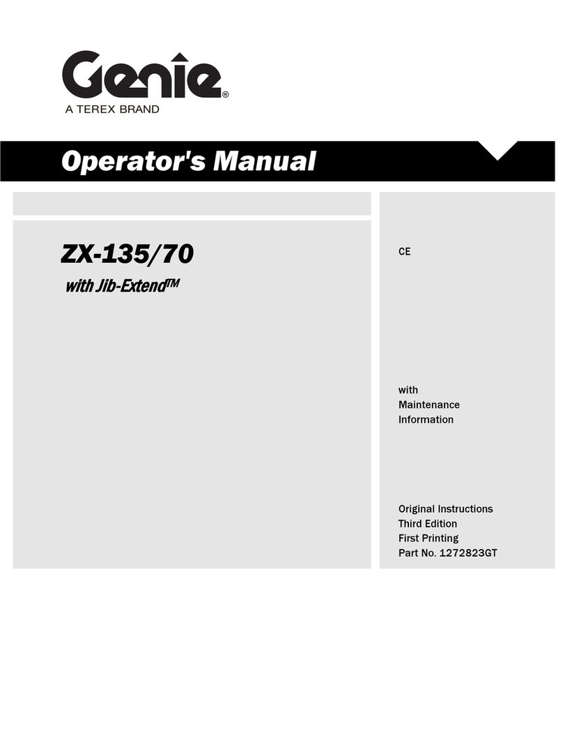 Genie ZX-135/70 with Jib-Extend Operator's manual