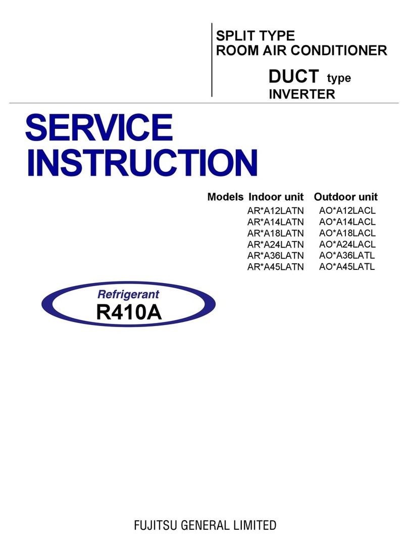 Fujitsu ARA12LATN Original operating manual
