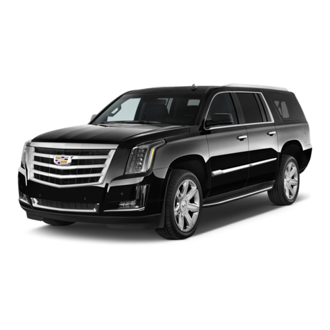 Cadillac Escalade 2017 User manual