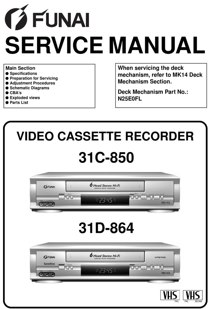 FUNAI 31C-850 Service manual