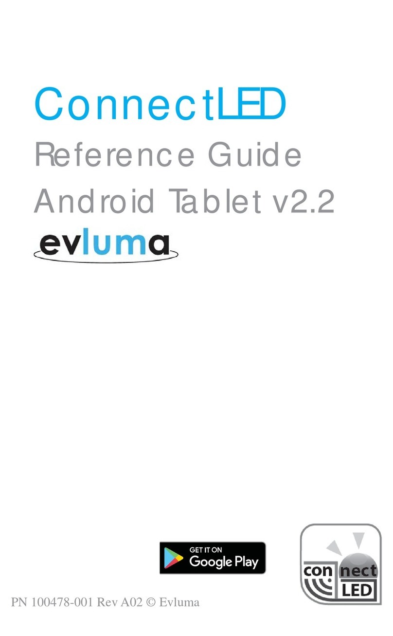 Evluma ConnectLED reference guide