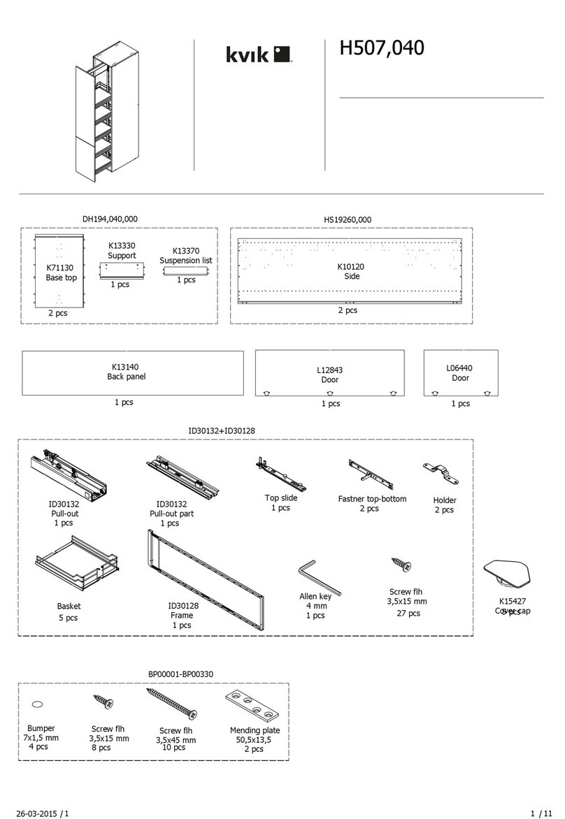 Kvik H507,040 User manual