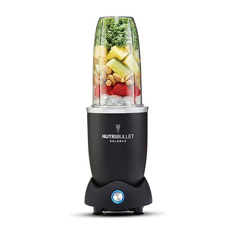 NUTRIBULLET BALANCE User manual