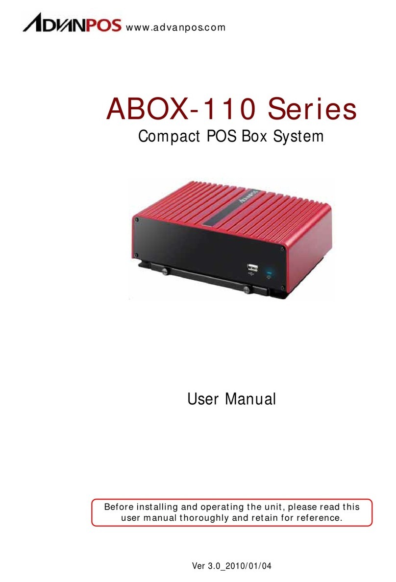 AdvanPOS ABOX-110 Series User manual
