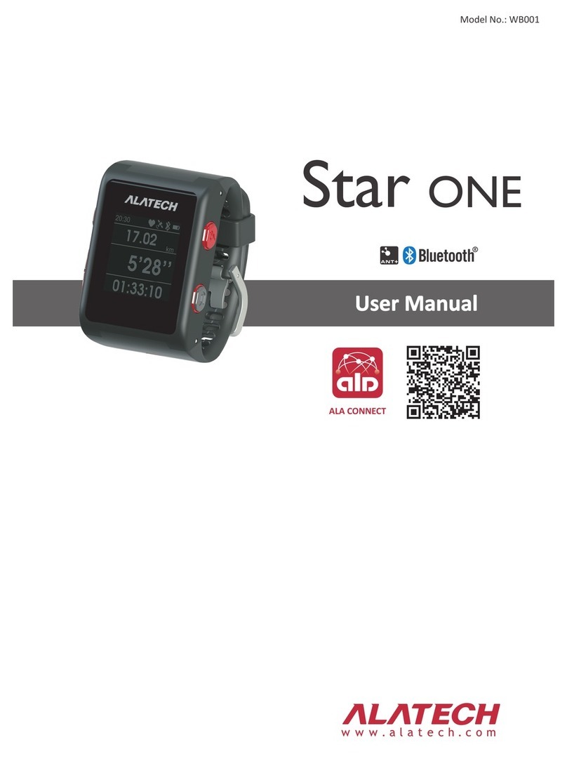 alatech Star ONE WB001 user manual