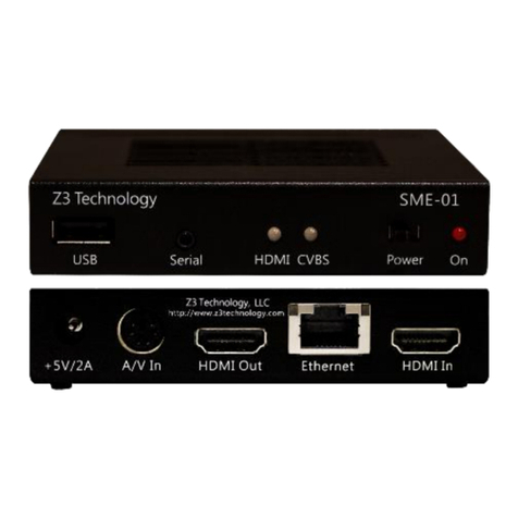 Zeus Z3-SME-01 User instructions