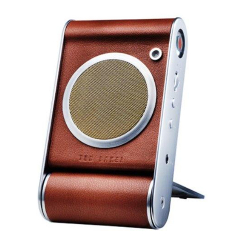 TED Baker Audio manual