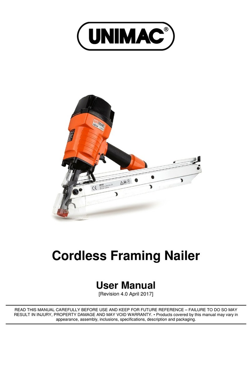 Unimac NALFRMUMCACB5 user manual