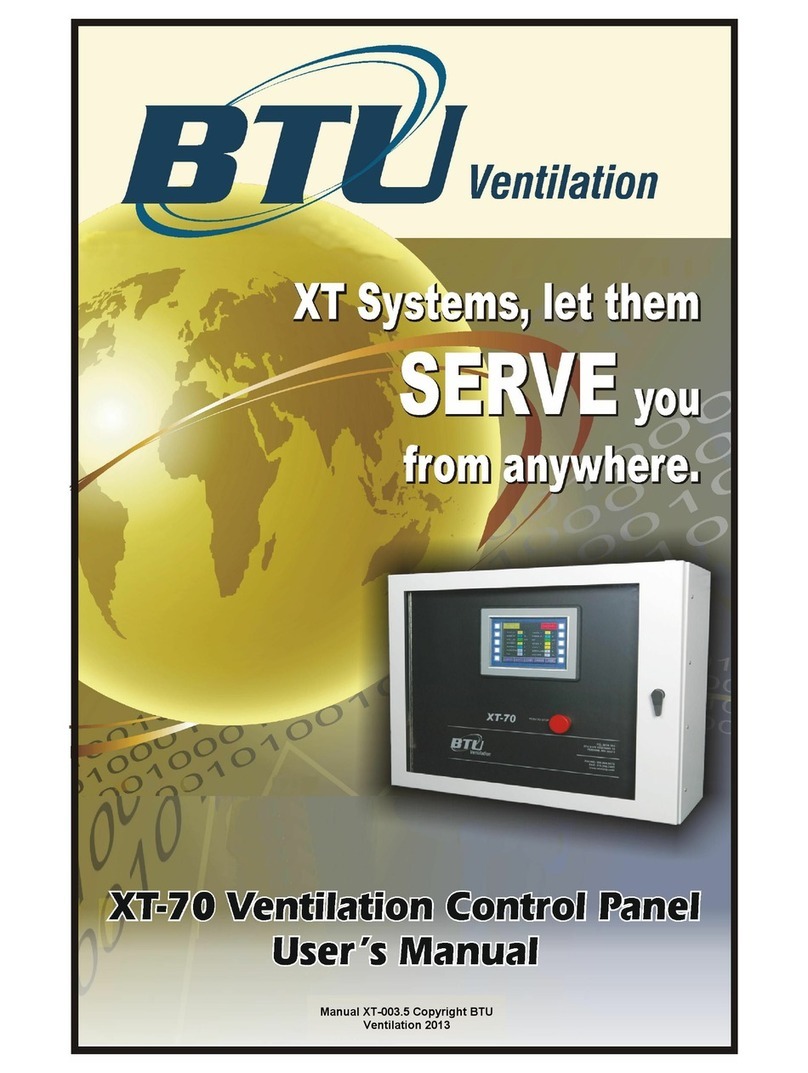 BTU XT-70 user manual BTU XT-70 user manual