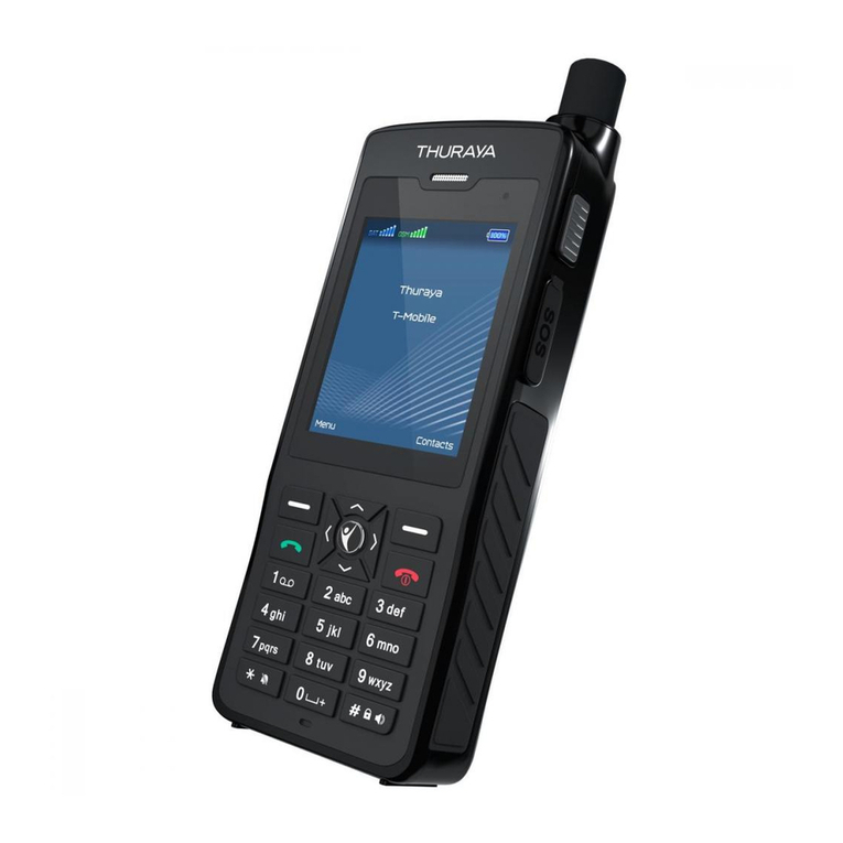 Thuraya XT-PRO User manual Thuraya XT-PRO User manual