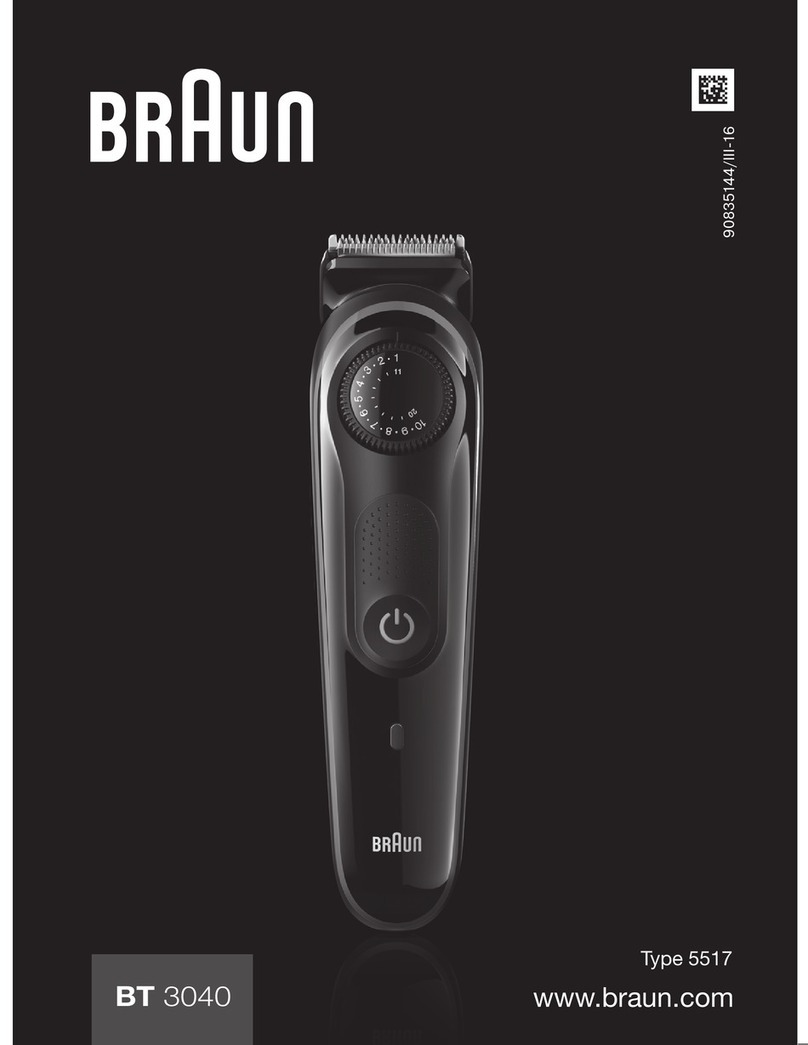 Braun BT 3040 user manual