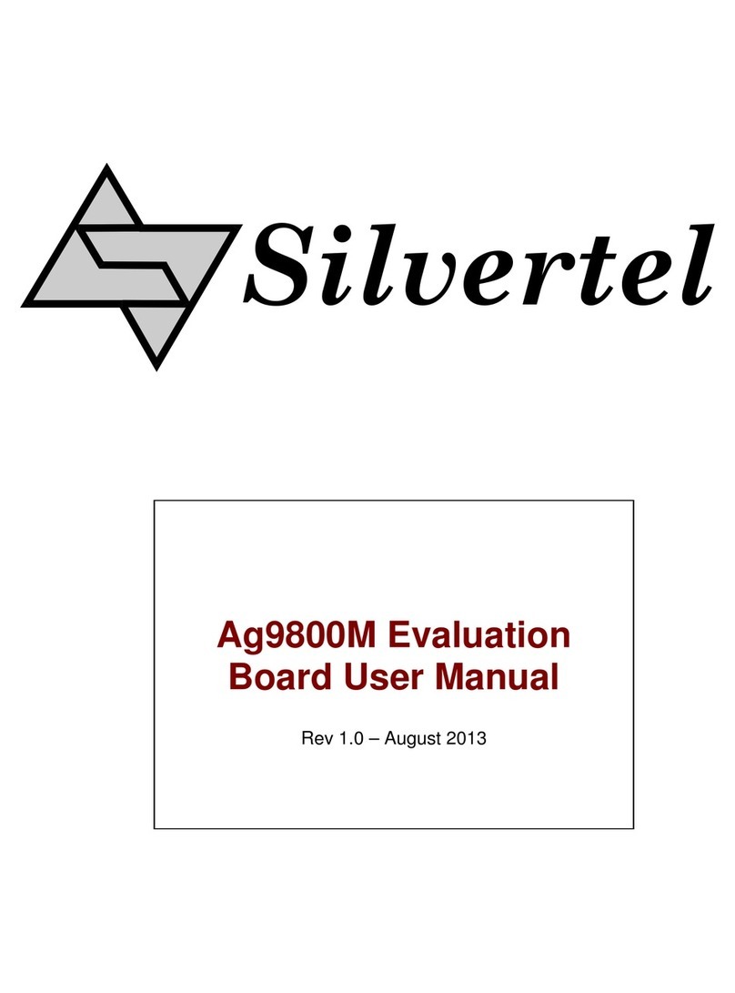 Silvertel Ag9800M User manual