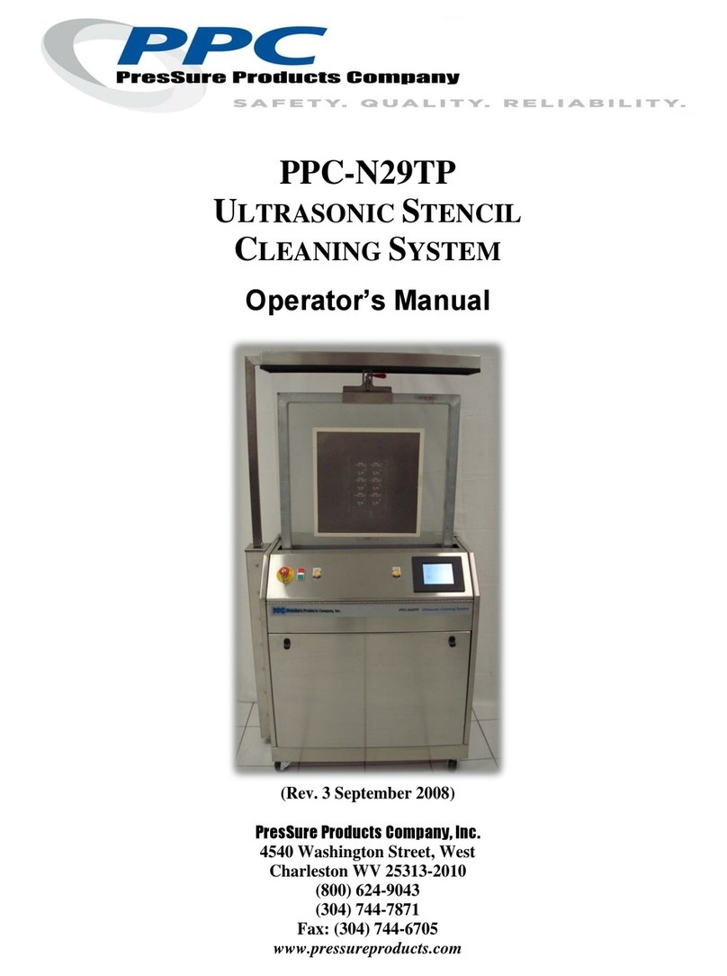 PPC PPC-N29TP Operator's manual