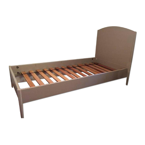 The Land of Nod Hampshire Arched Twin Bed User manual The Land of Nod Hampshire Arched Twin Bed User manual