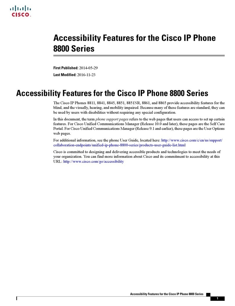 Cisco 8811 Owner's manual Cisco 8811 Owner's manual