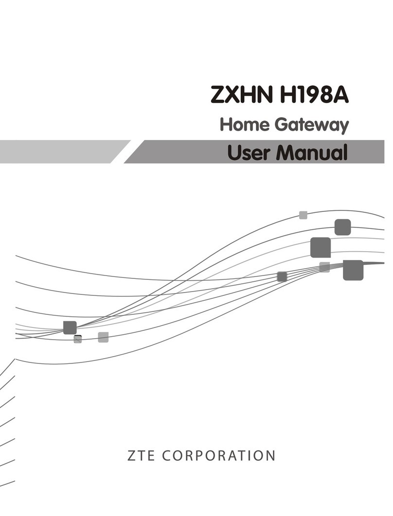 Zte ZXHN H198A User manual