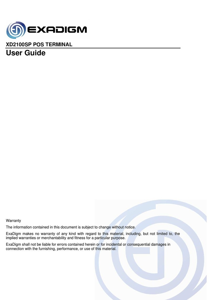 Exadigm XD2100SP user guide
