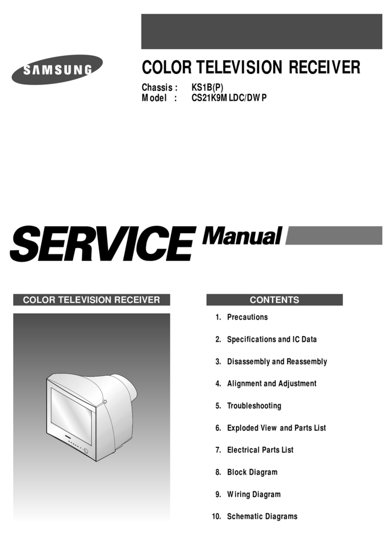 Samsung CS21K9MLDC/DWP Service manual