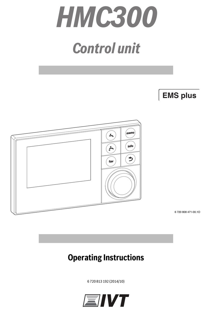 IVT HMC300 operating instructions