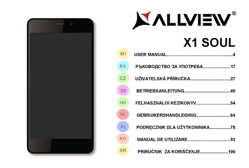 Allview X1 SOUL user manual