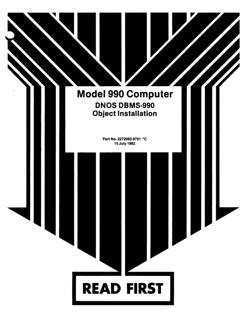 Texas Instruments 990 Installation