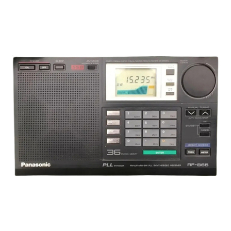 Panasonic RF-B65D Service manual