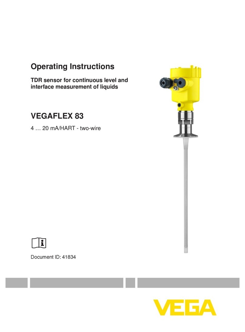 Vega vegaflex 83 operating instructions