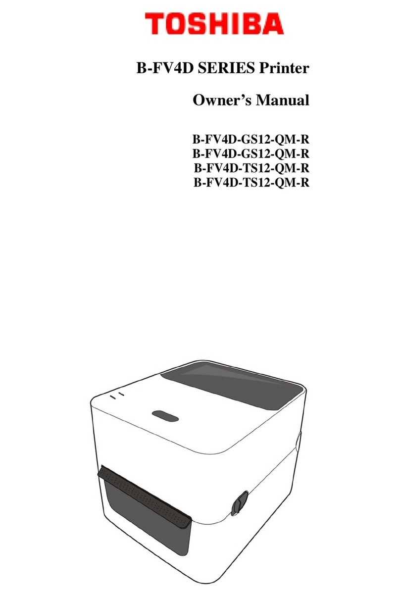 Toshiba B-FV4D-GS12-QM-R User manual