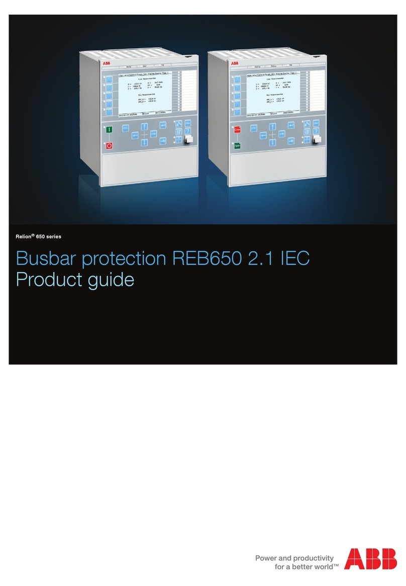 ABB REB650 2.1 IEC Product guide