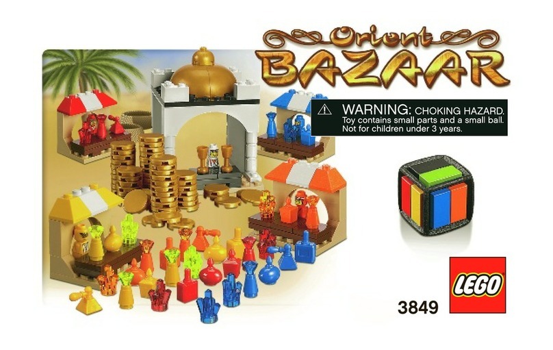 LEGO Orient Bazaar 3849 Assembly manual