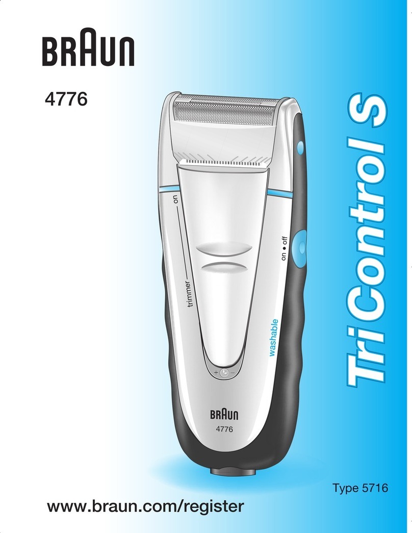 Braun Tri Control S 4776 User manual