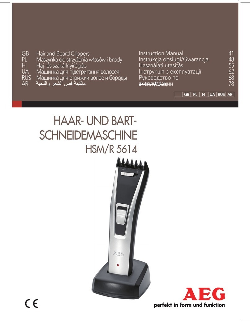 AEG HSM/R 5614 instruction manual