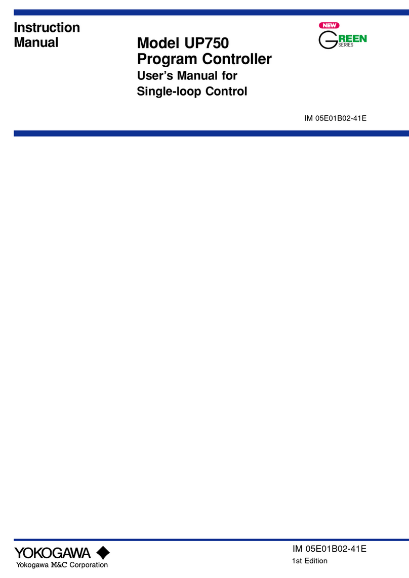 YOKOGAWA UP750 user manual