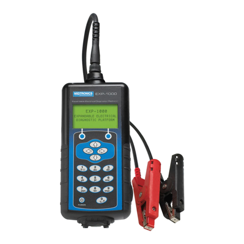 Midtronics intellect EXP-1000 User manual
