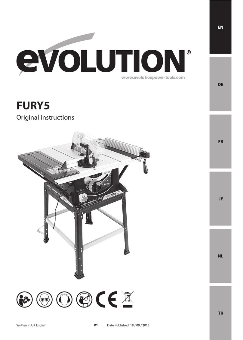 Evolution FURY5 User manual