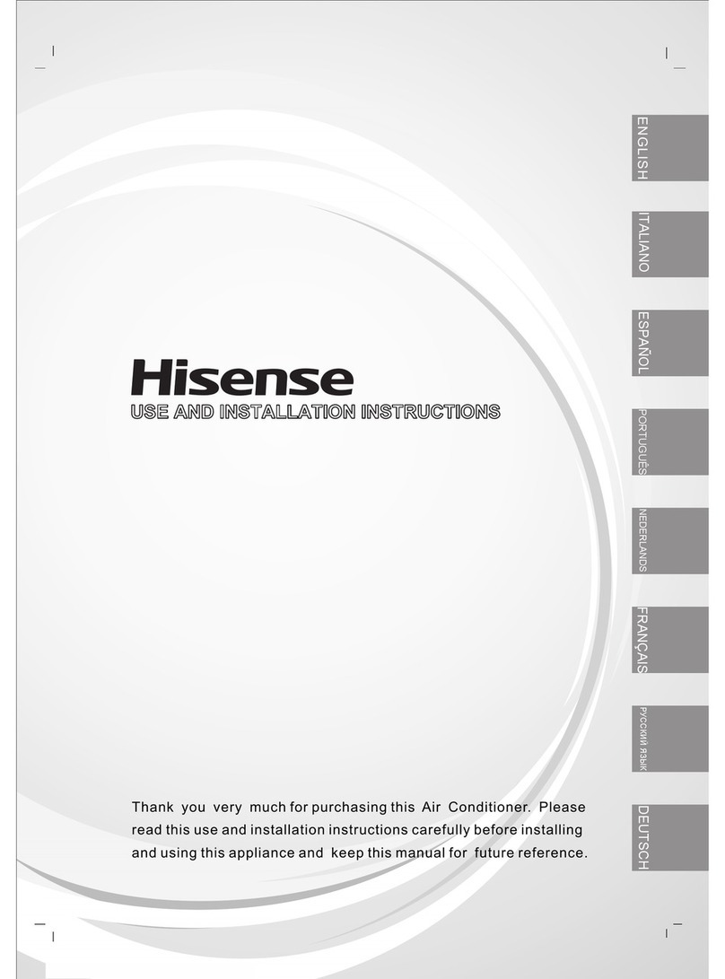 Hisense 7k~12k Technical manual