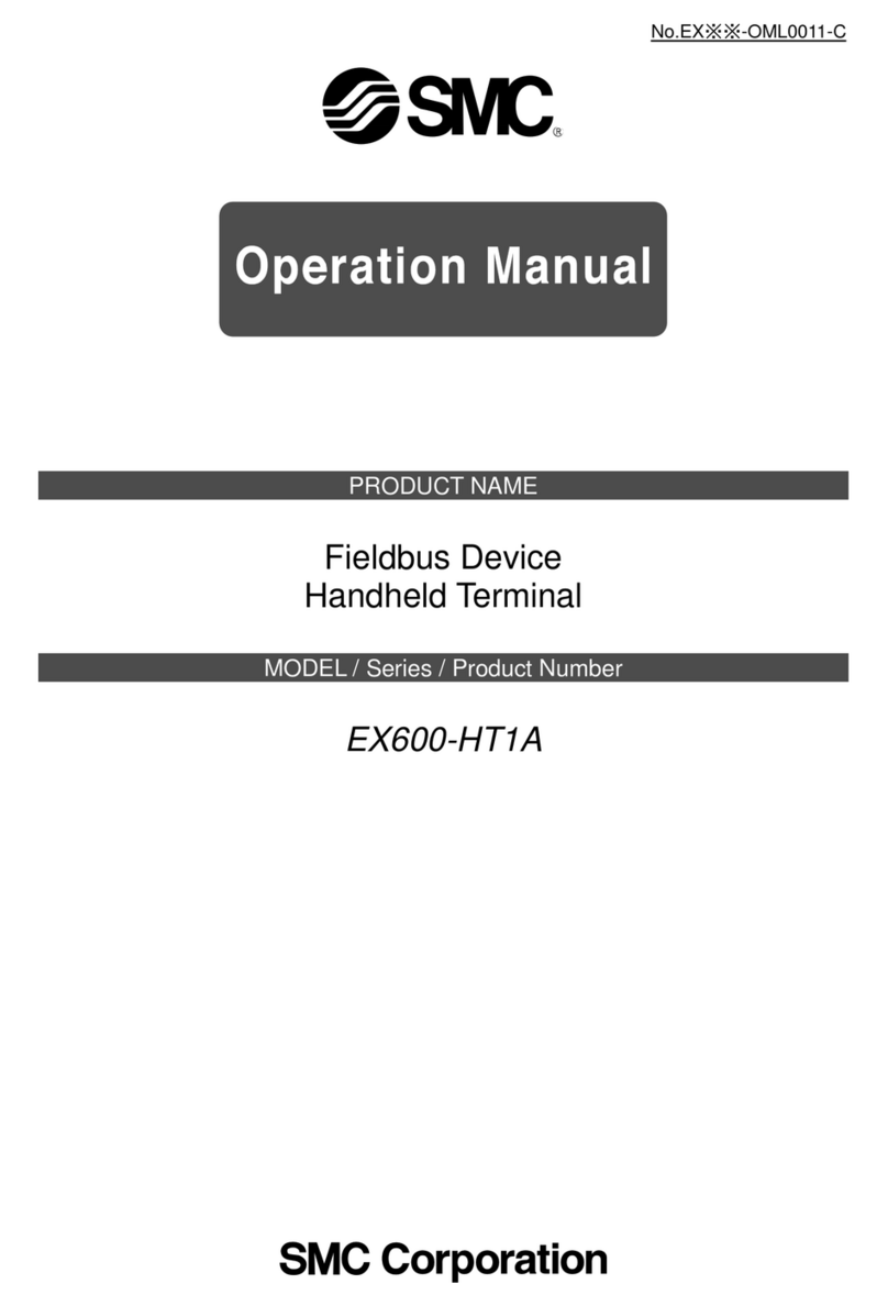 SMC Networks EX600-HT1A Operation manual