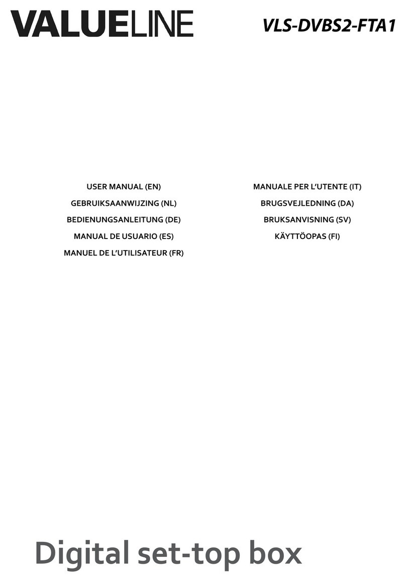 Valueline VLS-DVBS2-FTA1 user manual
