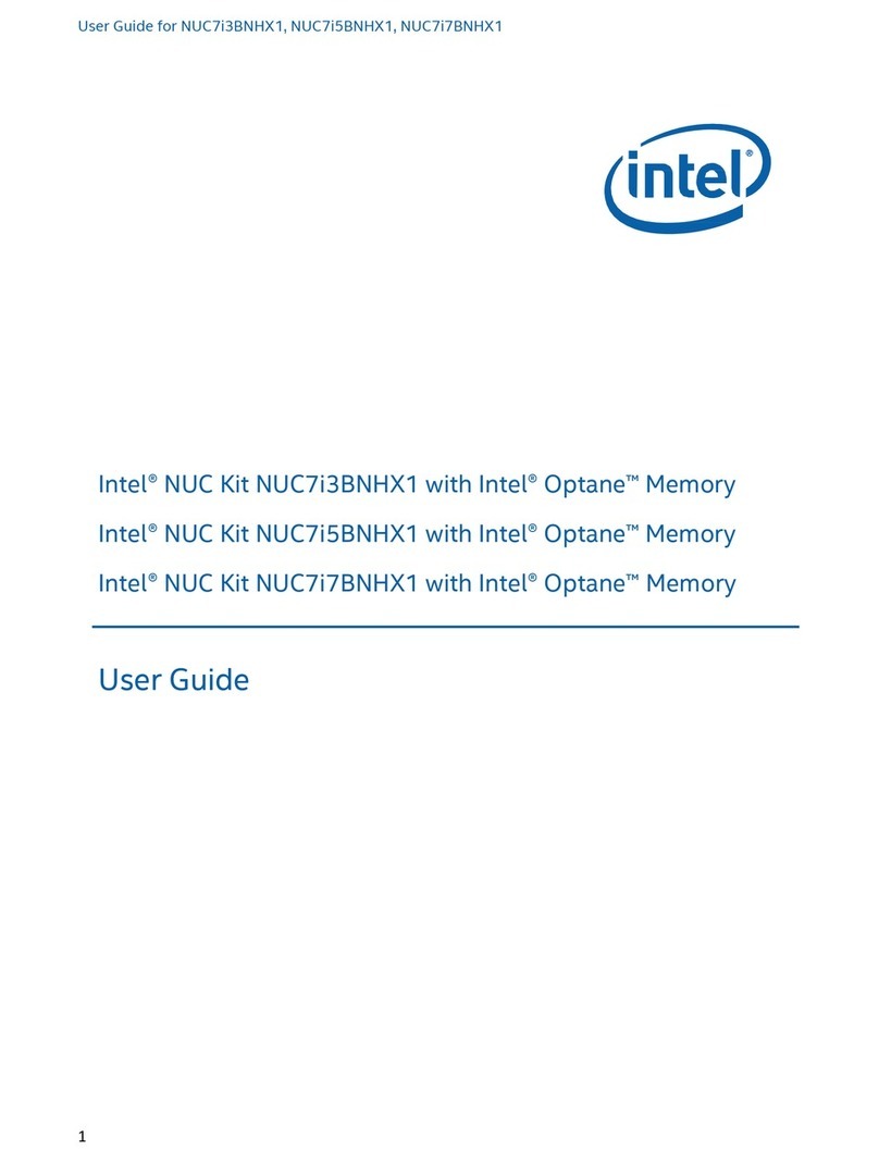 Intel NUC7i3BNHXF User manual Intel NUC7i3BNHXF User manual