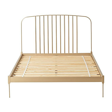 The Land of Nod Larkin Low Footboard Full Bed User manual The Land of Nod Larkin Low Footboard Full Bed User manual