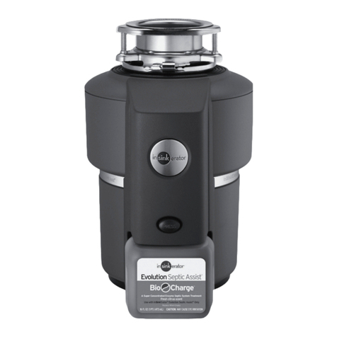 InSinkErator Evolution Series User manual InSinkErator Evolution Series User manual