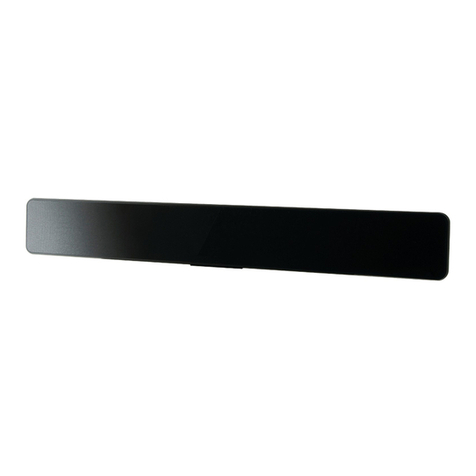 GE 33691 ultra-flat digital amplified antenna User manual