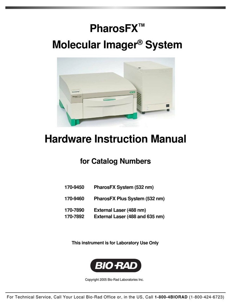 BIO RAD PharosFX 170-9450 Assembly Instructions
