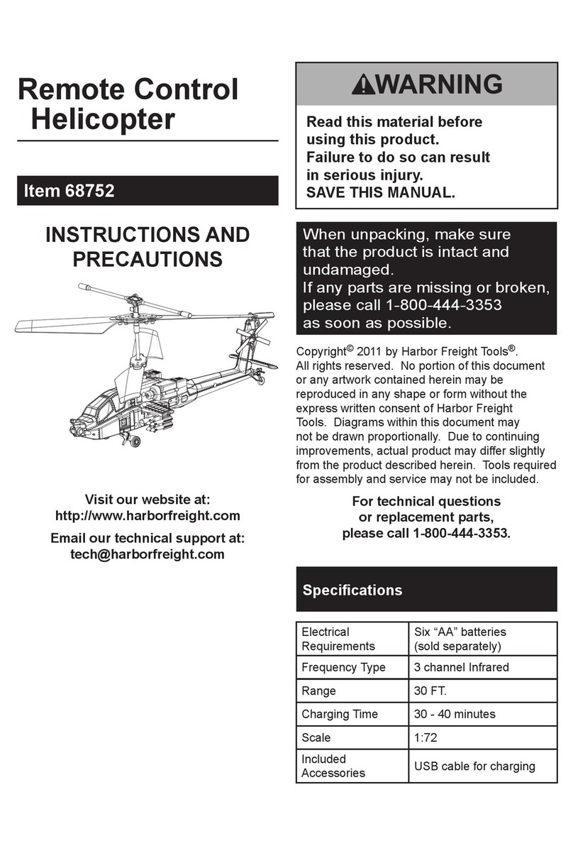 Harbor Freight Tools 68752 User manual