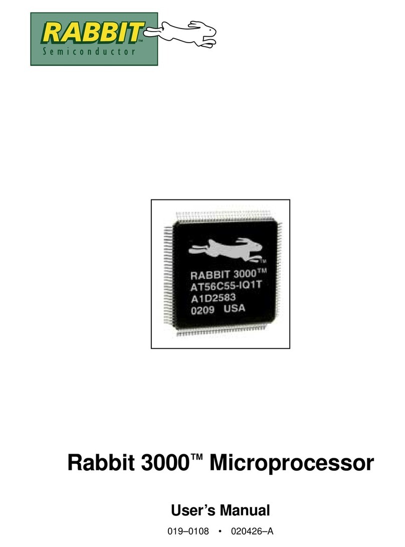 Rabbit 3000 User manual