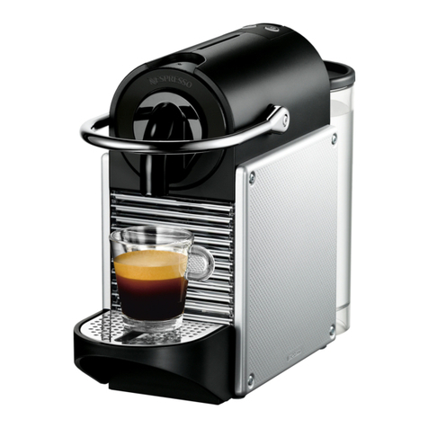 Nespresso PIXIE D60 User manual