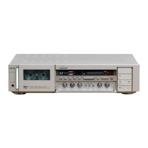 Akai GX-F31 User manual