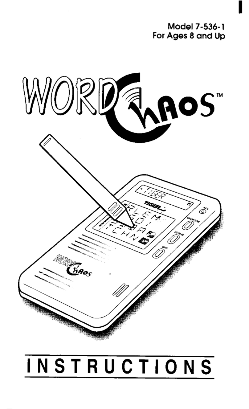 Tiger WORD Chaos 7-536-1 instructions