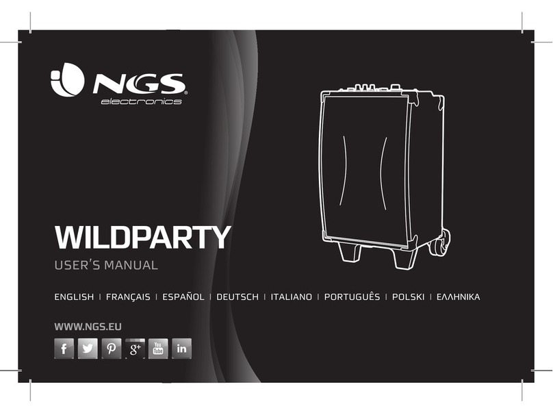 NGS WILDPARTY user manual